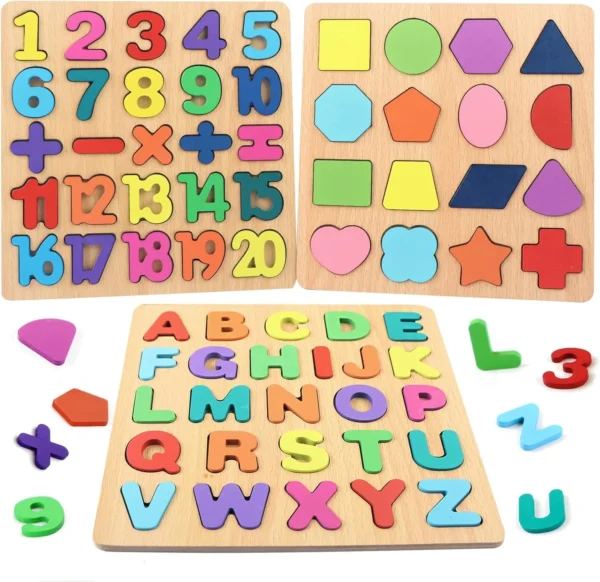 Alphabets, Numbers & Shapes