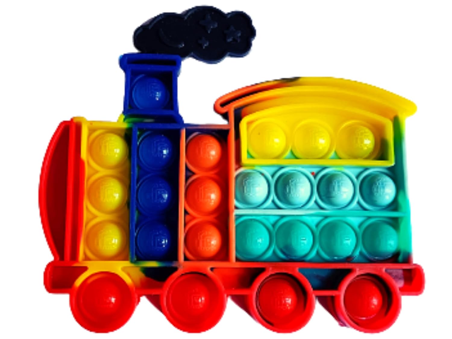 Train Fidget Popping Sounds Toy